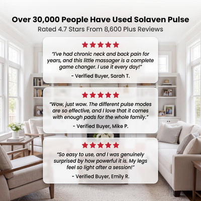 Solaven Pulse - What 60 Years Of Clinical Rehab Science Can Now Do For You At Home In 15 Minutes